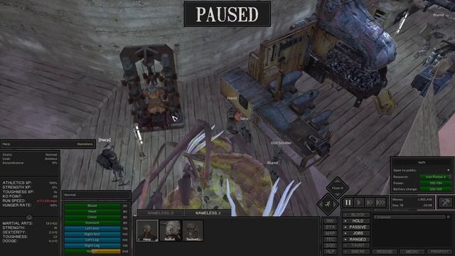 Kenshi Training Tutorial Pt2 : Dexterity, Toughness, Dodge and Defence смотреть онлайн