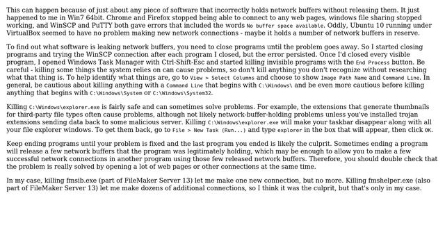 Network Error: no buffer space available (4 Solutions!!) смотреть онлайн