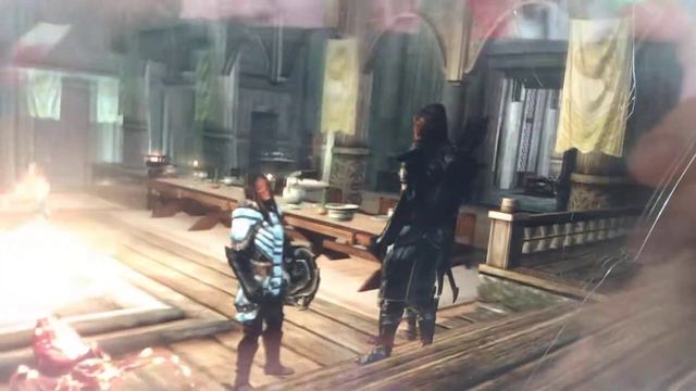 Skyrim, Sweet Ebony Armor! With Cicero wearing Stahlrim Armor! смотреть онлайн