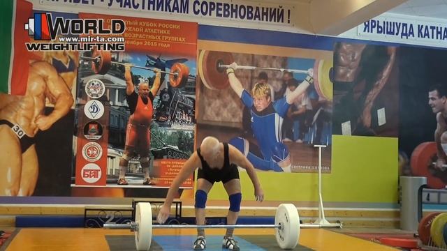 11-15.11.2015 (Men-M80.Snatch) Russian Masters Cup. смотреть онлайн