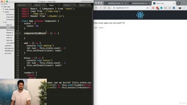 React Props & Components смотреть онлайн