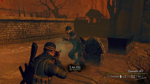 Nvidia GeForce GTX 780 Ti gameplay with Sniper Elite zombie army 2 смотреть онлайн