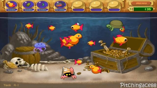 Lets Play Insaniquarium Deluxe - Tank 4-1 смотреть онлайн