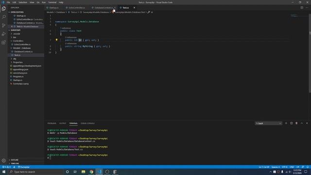 ASP.Net Core 3 Full Stack 5: Connecting to Sqlite смотреть онлайн