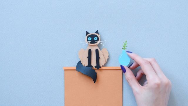 A Cat`s Life | Stop motion animation смотреть онлайн