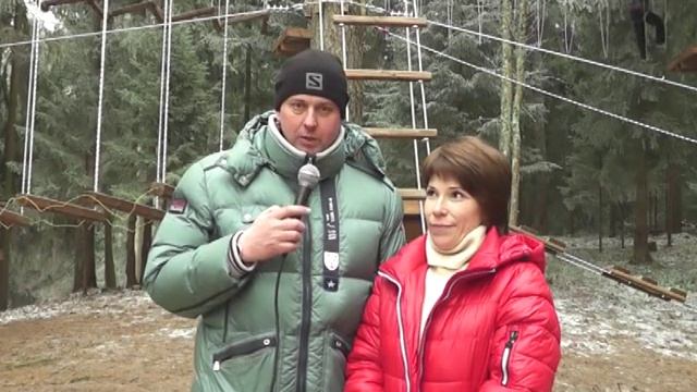 Веревочный городок "Веревка штрассе" г.Витебск (1 декабря,открытие ) смотреть онлайн