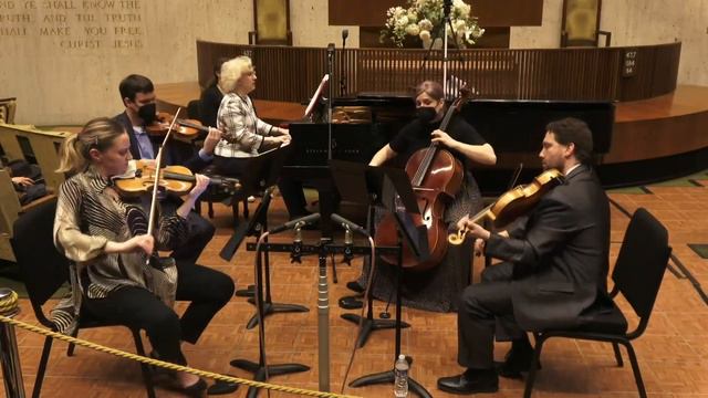 Hess Concerts | Sara Davis Buechner, piano & Kontras Quartet смотреть онлайн