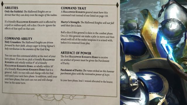 AGE OF SIGMAR | STORMCAST ETERNALS | WHY PLAY HALLOWED KNIGHTS? смотреть онлайн