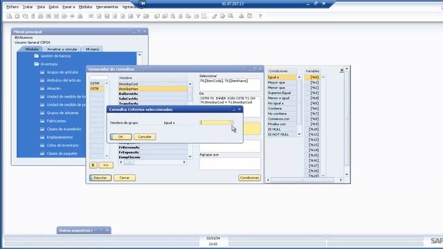 Consultas SQL SAP Business one смотреть онлайн