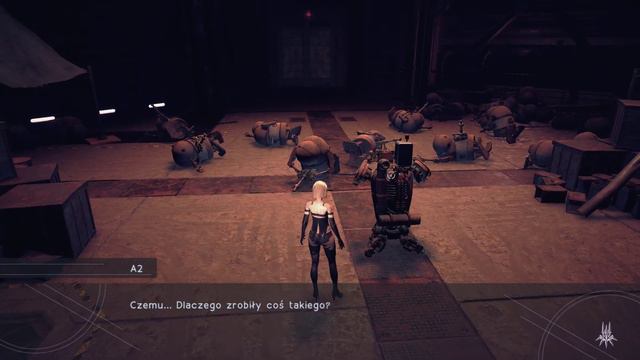 NieR: Automata [PC] Part 49 - Zagłada w wiosce maszyn смотреть онлайн