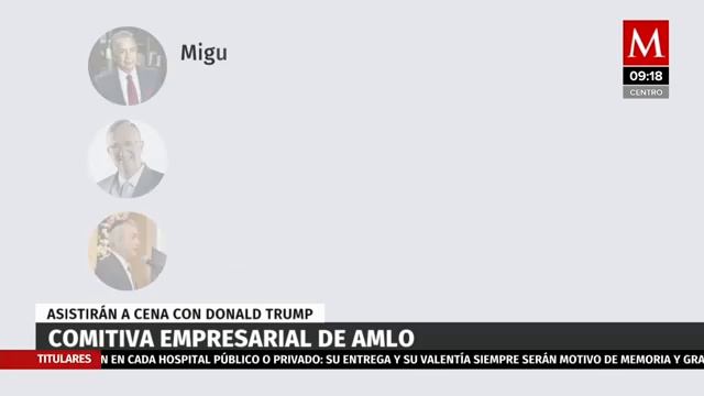 Ésta es la comitiva empresarial que acompañará a AMLO en su visita a EU смотреть онлайн
