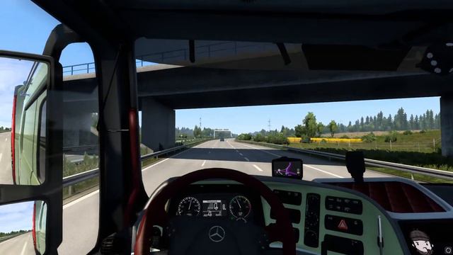 Ets 2 1.46 Drezda -Oslo Mercedes mp3 598 hp смотреть онлайн