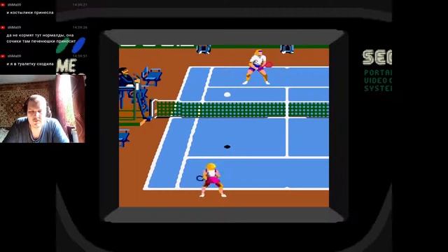 Andre Agassi Tennis/Sega Game Gear смотреть онлайн