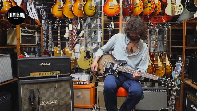 Gibson Les Paul Special Double Cut Figured Top VOS Cobra Burst · SN: 09460 смотреть онлайн