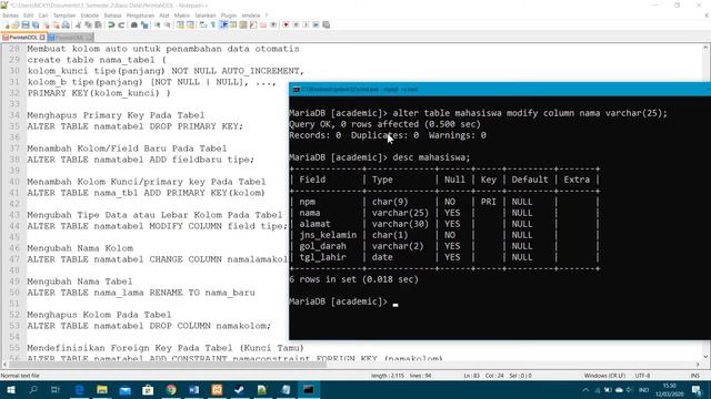 [NGODING YUK] MySQL #1 - DDL dan DML смотреть онлайн