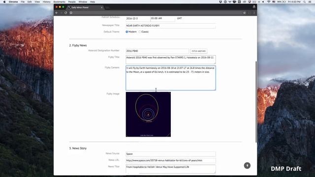 Daily Minor Planet смотреть онлайн