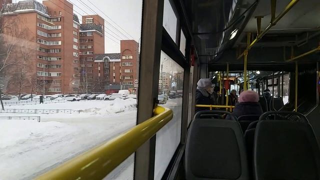 Автобус маршрут 56 ЛиАЗ-6213.20 б.7201 27.12.2021 Санкт-Петербург