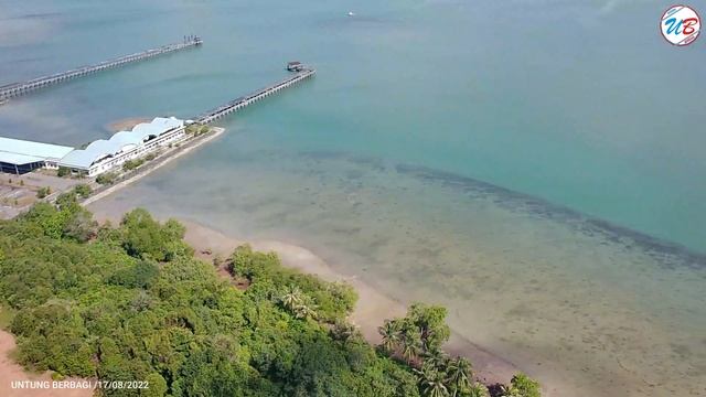 ISTANA KOTA PIRING TANJUNG PINANG | VIDEO DRONE 4K смотреть онлайн