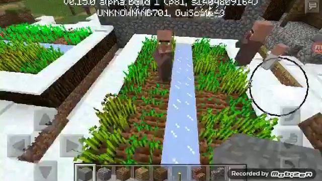 Зимняя деревня в майнкрафте пе 0.15.0! Сид! смотреть онлайн