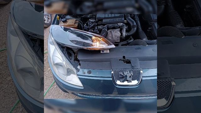 ?? PEUGEOT 407 çöpe atılmaktan son anda kurtardığım farlar ?? смотреть онлайн