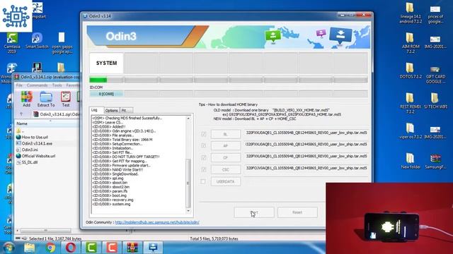 How to Flash Samsung Galaxy J3 (2016) SM-J320F with Odin 4 Files Android 5.1.1 Lollipop смотреть онлайн