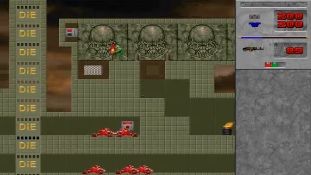 Прохождение Doom 2D Forever со всеми секретами #4 смотреть онлайн
