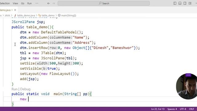 JTable and MVC A simple Example смотреть онлайн