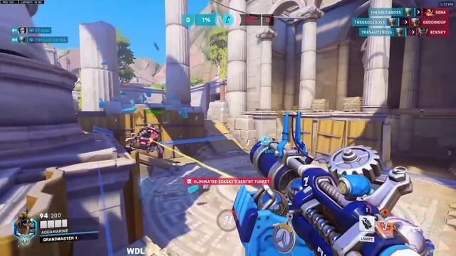 AQUAMARINE proves he's The JUNKRAT KING in Overwatch 2 смотреть онлайн