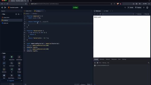 Implement Function Memoization | Solving Frontend interview problems смотреть онлайн