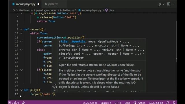 5. Mouse Record and Play | Bot Design and Automation with Python | PyAutoGUI | Python |Urdu | Hind смотреть онлайн