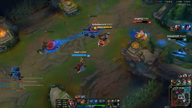 League of Legends-Koca yürekli adam Darius Oynuyorum. смотреть онлайн