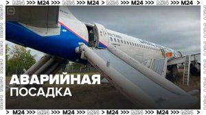 Пассажиры рассказали об аварийной посадке самолета в поле под Новосибирском - Москва 24