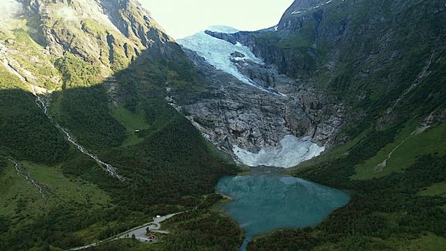 Jostedalsbreen / Briksdalsbreen - Gletscher смотреть онлайн