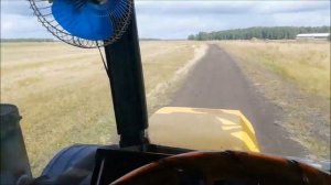 Уборочка и полевые испытания дт 75 на колёсах!