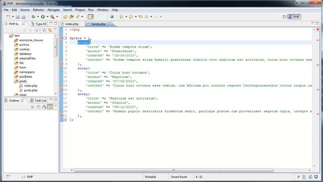 Formation PHP 5.4 : Open short tag et raccourci de tableau (depuis PHP 5.4) (50/52) смотреть онлайн