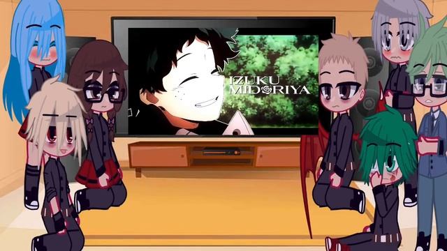 ?Past class deku react to deku future?||no ship||gacha club||bnha|| смотреть онлайн