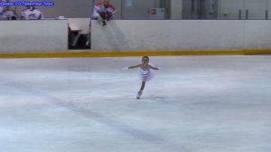 Фигурное катание! Лебедева Мирослава! Самый первый прокат! 2018 год.