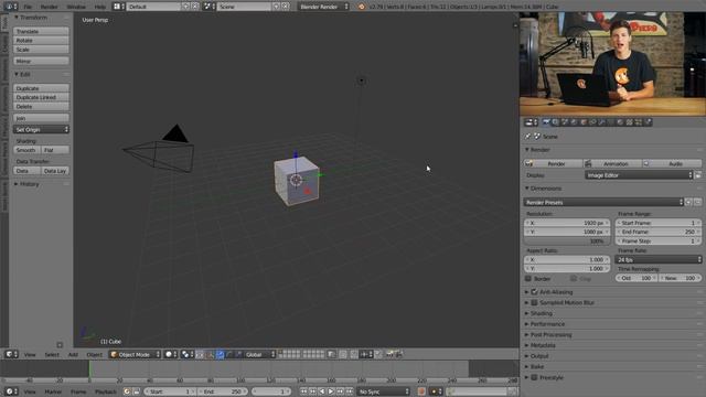 Blender Basics Pt. 5: Customizing Blender's Interface смотреть онлайн