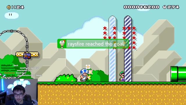 THE RETURN of the Flobbies — Mario Maker 2 Multiplayer Versus w/ RedFalcon & raysfire смотреть онлайн