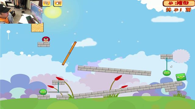Angry Birds Piggies Out - SAVE AND RESCUE THE ROUND BIRDS! DROP TRIANGLE AND ROUND PIGGIES OUT! смотреть онлайн