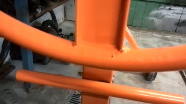 Обзор бетономешалки Skiper CM 140 после сборки. смотреть онлайн