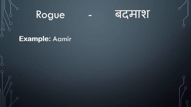 Meaning of Rogue in Hindi - HinKhoj Dictionary смотреть онлайн