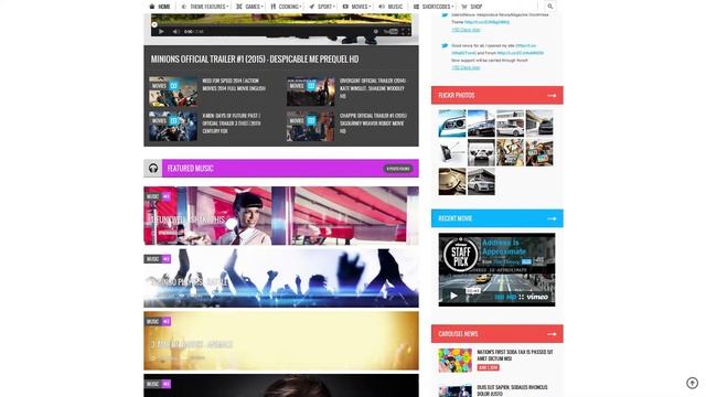 YourMag - Universal WordPress News Magazine Theme смотреть онлайн