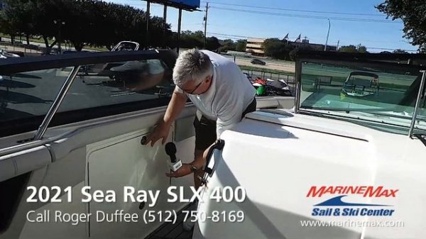 2021 Sea Ray SLX 400: The Entertainer