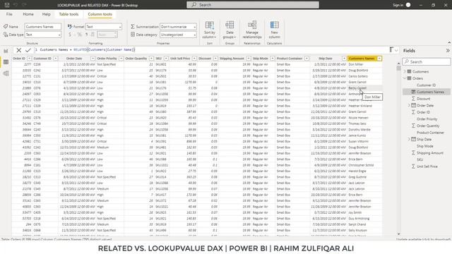 RELATED vs. LOOKUPVALUE DAX in Microsoft POWER BI | Power Pivot in Excel смотреть онлайн