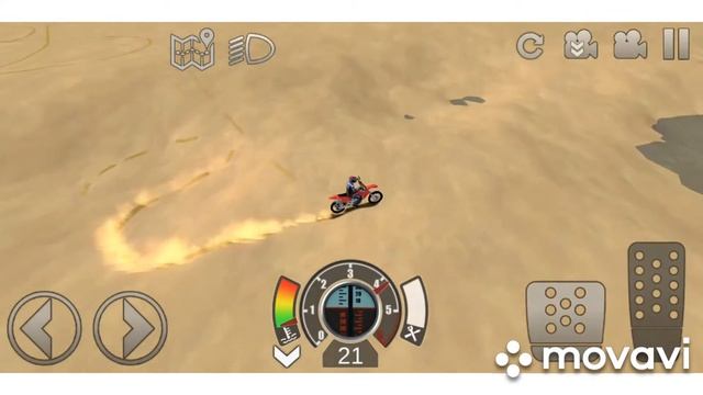 Езжю на мотоцикле в игре OFFROAD OUTLAWS смотреть онлайн