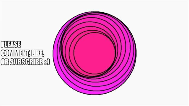 Simple Python Turtle Graphic and Code: Oscillating Circles смотреть онлайн