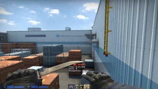 CSGOHUB TRAINING MAP KZ SPEEDRUN [WR]