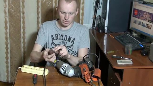 Ремонт основных неисправностей БОЛГАРКИ !!! смотреть онлайн