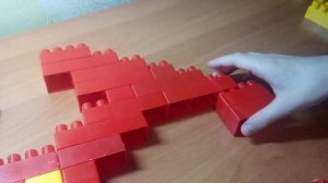 Как Собрать ЗОЛОТОЙ МЕЧ Майнкрафт из Конструктора КРОХА